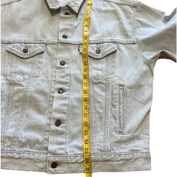 Vintage Levi's 70507-4803 Trucker Jacket L-USA-527 Buttons-Oversized-Near Mint - Picture 6 of 9